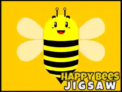Happy Bees Jigsaw — безплатна онлайн игра