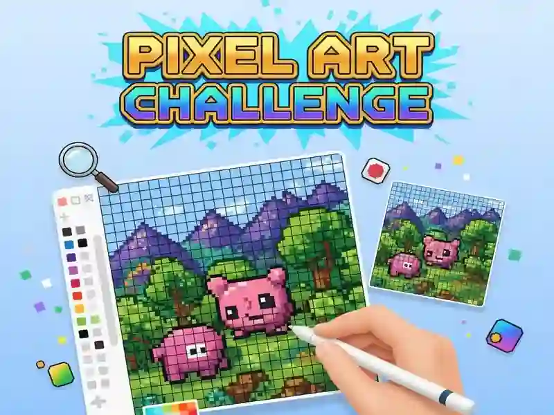 Repeat Pixel Art — безплатна онлайн игра