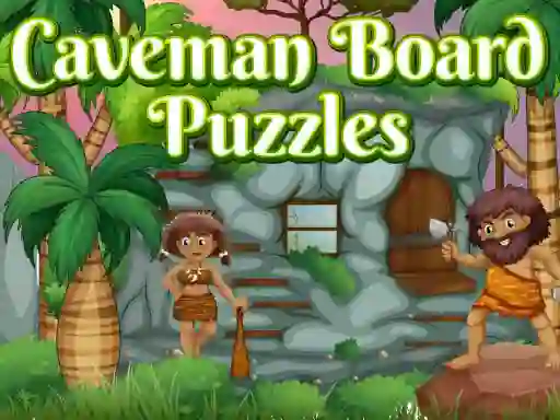 Caveman Board Puzzles — безплатна онлайн игра