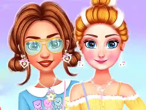BFF Lovely Kawaii Outfits — безплатна онлайн игра