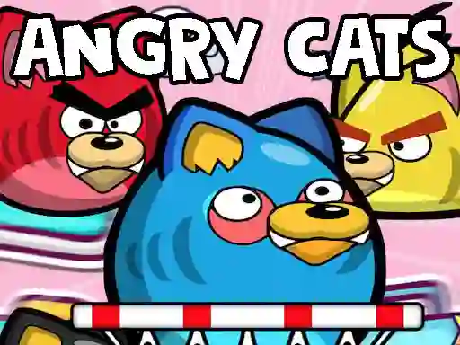 Angry Cats — безплатна онлайн игра
