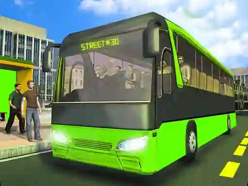 City Passenger Coach Bus Simulator Bus Driving 3d — безплатна онлайн игра