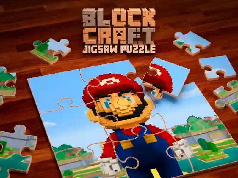 Block Craft Jigsaw Puzzle — безплатна онлайн игра