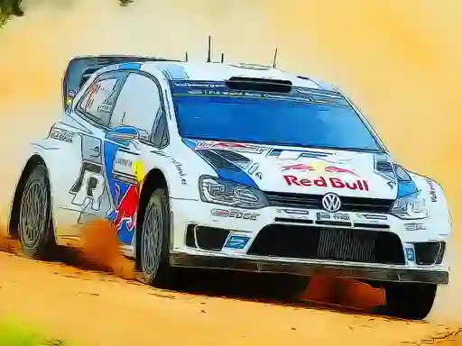 Rally Car Driving Jigsaw — безплатна онлайн игра