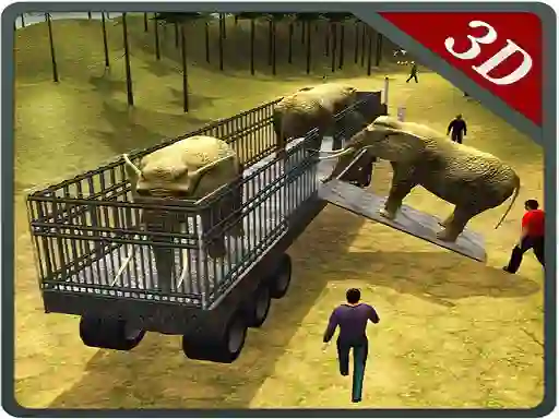 Dino Transport Truck Simulator — безплатна онлайн игра