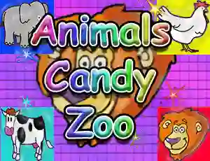 Animals Candy Zoo — безплатна онлайн игра