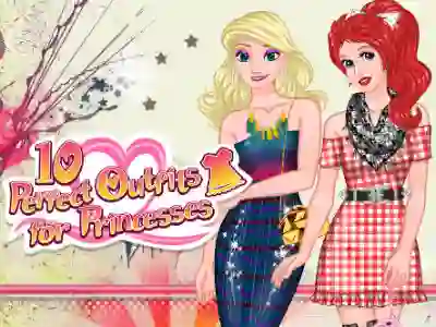 10 Perfect Outfits for Princesses — безплатна онлайн игра