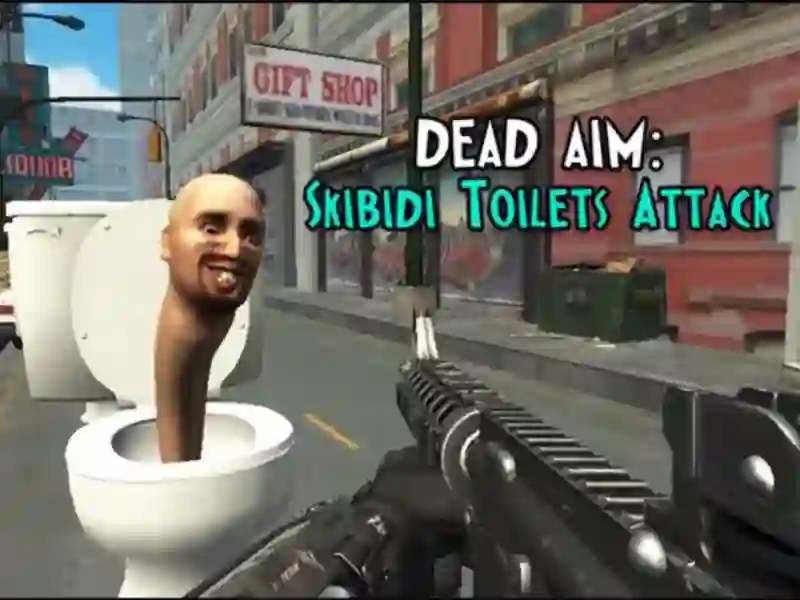 Dead Aim: Skibidi Toilets Attack — безплатна онлайн игра