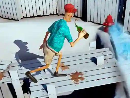 Drunk Man 3D — безплатна онлайн игра