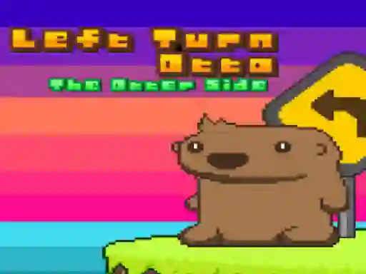 Left Turn Otto The Otter Side — безплатна онлайн игра