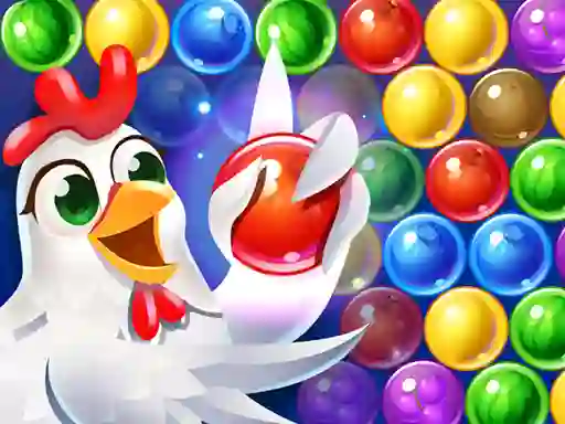 Bubble Shooter Farm Fruit — безплатна онлайн игра