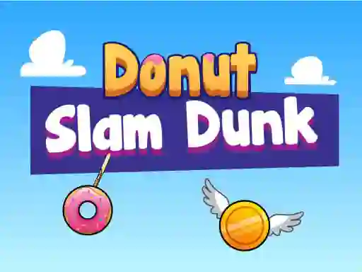 Donut Slam Dunk — безплатна онлайн игра