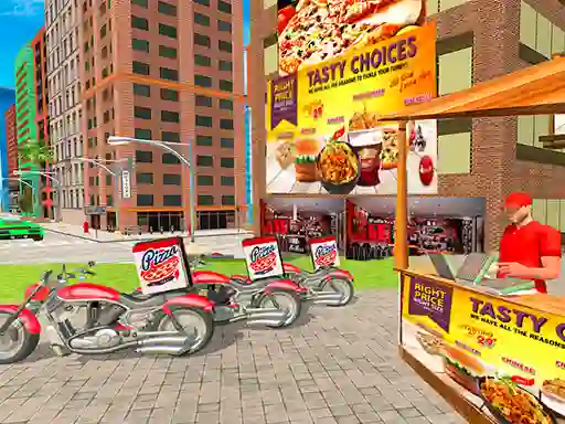 Pizza Delivery Boy Simulation — безплатна онлайн игра