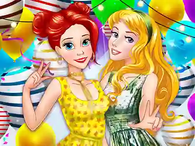 Best Party Outfits for Princesses — безплатна онлайн игра