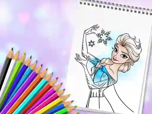 Amazing Princess Coloring Book — безплатна онлайн игра