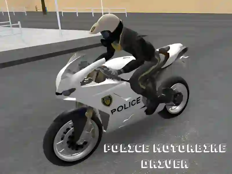 Police Motorbike Driver — безплатна онлайн игра