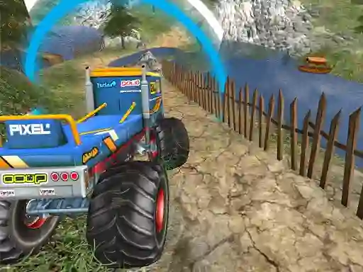 Monster Truck Offroad Driving Mountain — безплатна онлайн игра