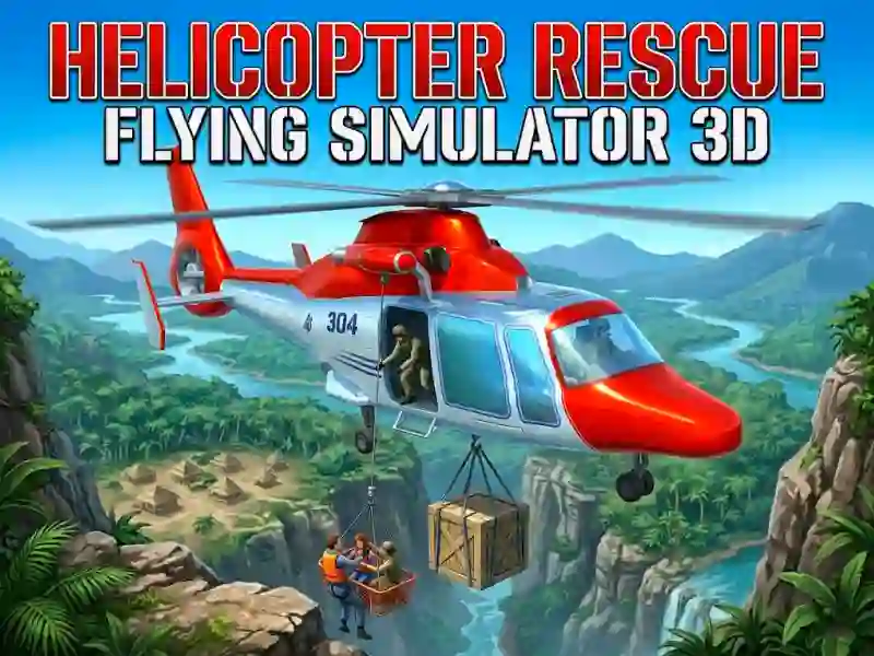 Helicopter Rescue Flying Simulator 3d — безплатна онлайн игра