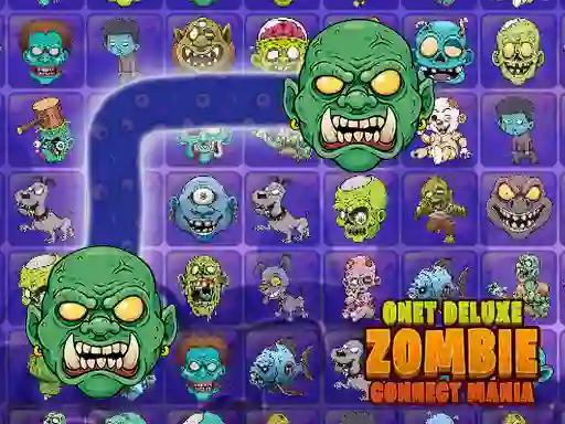 Onet Deluxe Zombie Connect Mania — безплатна онлайн игра