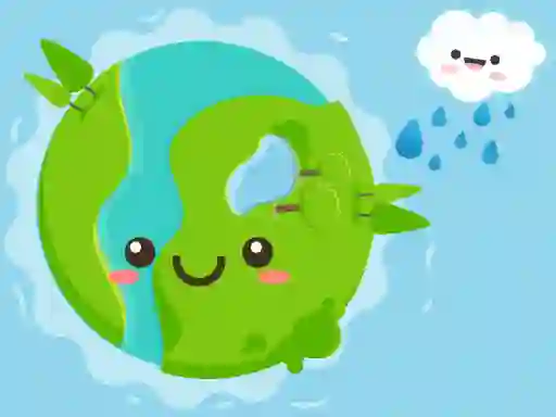 Happy Green Earth — безплатна онлайн игра