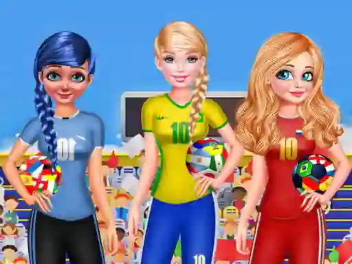 BFF Princess Vote For  FIFA 2018 Quarter Finals — безплатна онлайн игра