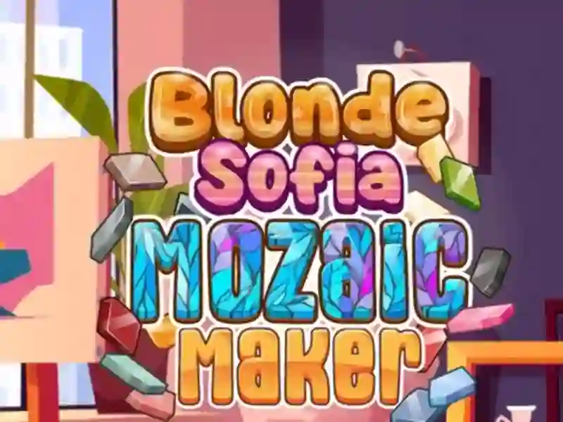 Blonde Sofia: Mozaic Maker — безплатна онлайн игра