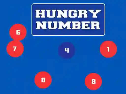 Hungry Number — безплатна онлайн игра