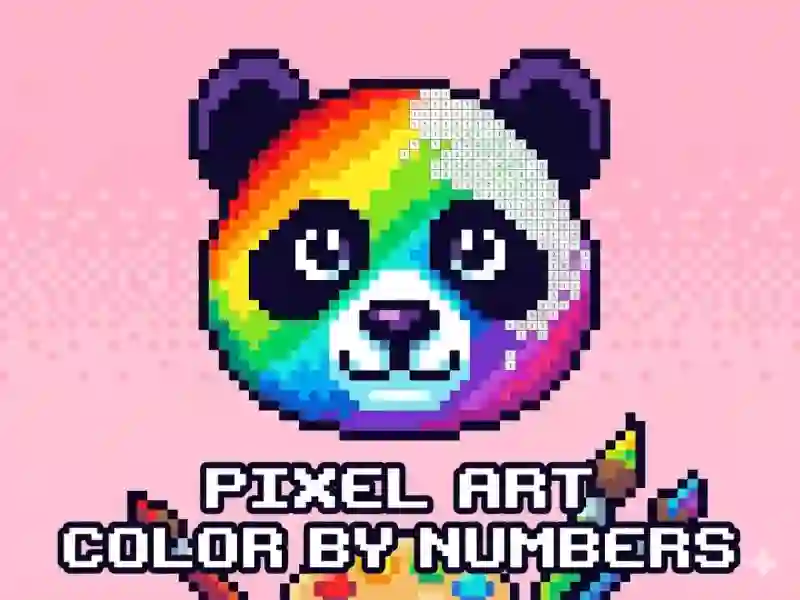 Pixel Art - Color by Numbers — безплатна онлайн игра