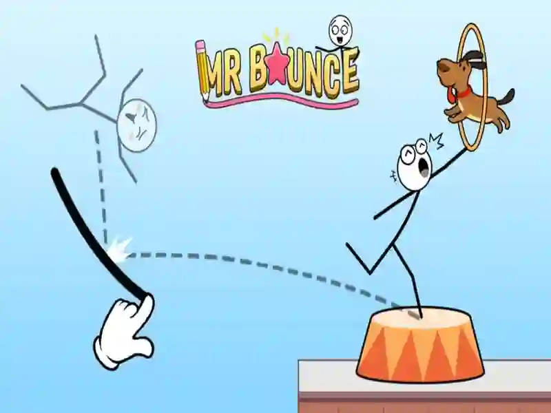 Mr Bounce — безплатна онлайн игра