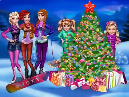 Princess Christmas Night — безплатна онлайн игра
