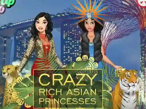 Crazy Rich Asian Princesses — безплатна онлайн игра