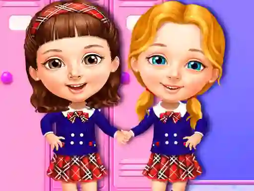 Sweet Baby Girl Cleanup Messy School — безплатна онлайн игра