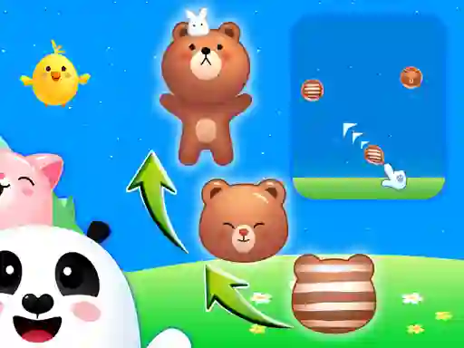 Animal Merge: Bubble Shooter — безплатна онлайн игра