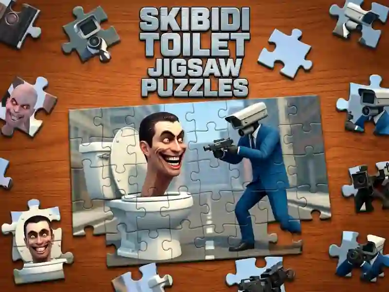 Skibidi Toilet Jigsaw Puzzles — безплатна онлайн игра