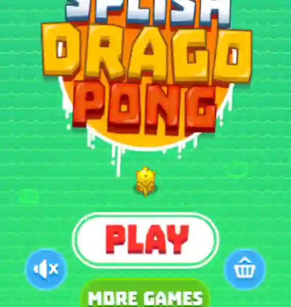 Splish Drago Pong — безплатна онлайн игра