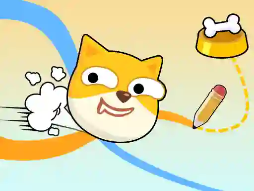 Doge Rush Draw Home Puzzle — безплатна онлайн игра