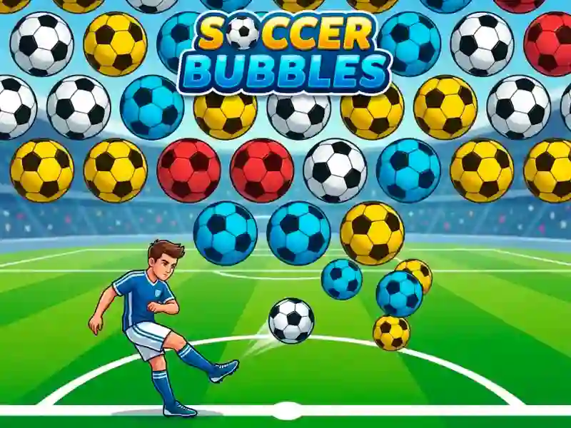 Soccer Bubbles — безплатна онлайн игра