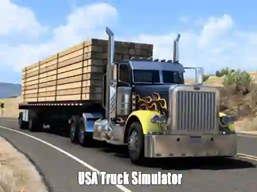 USA Truck Simulator 2024 — безплатна онлайн игра