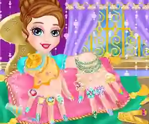 Ice Princess Nail Design — безплатна онлайн игра