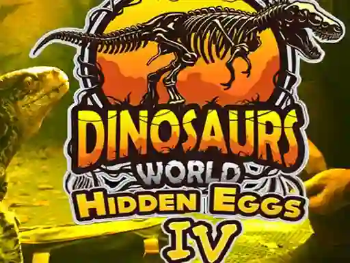 Dinosaurs World Hidden Eggs Part IV — безплатна онлайн игра