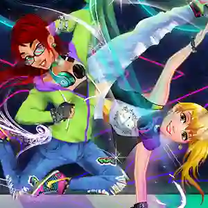 BFF street dancing — безплатна онлайн игра
