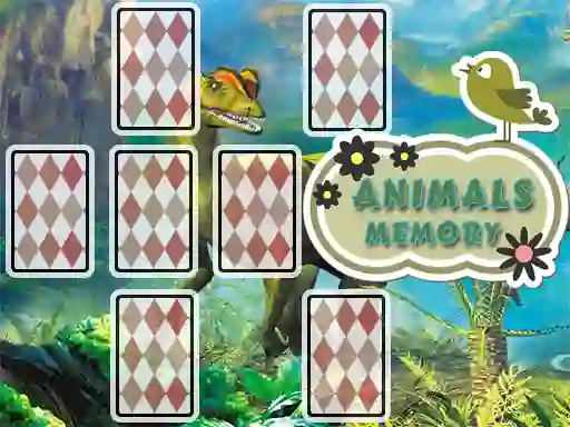 Animals Cards Memory — безплатна онлайн игра