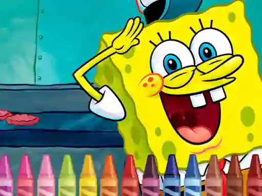 Sponge Bob Coloring — безплатна онлайн игра