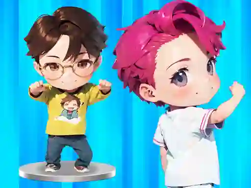 BTS Chibi Claw Machine — безплатна онлайн игра