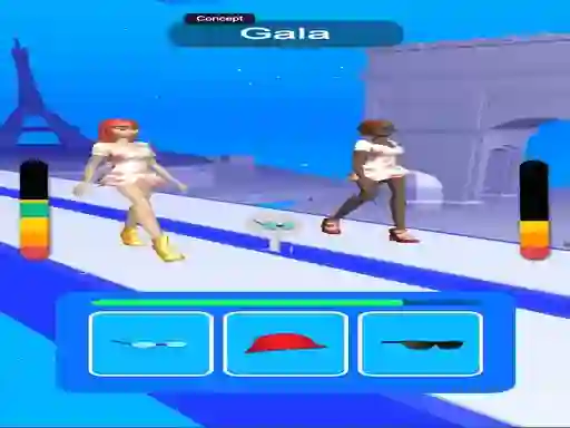 Fashion Walk intactgift — безплатна онлайн игра