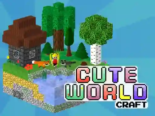 Cute World Craft — безплатна онлайн игра