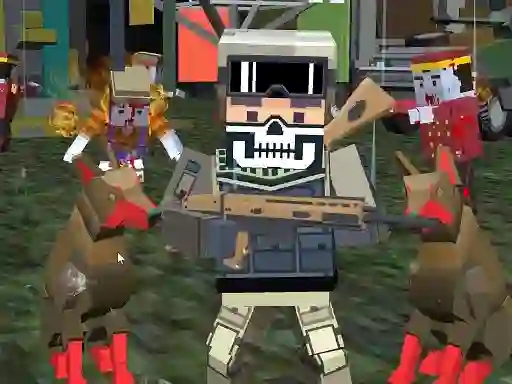 MultiGun Arena 3D Zombie Survival — безплатна онлайн игра