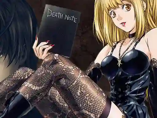Death Note Anime Jigsaw Puzzle Collection — безплатна онлайн игра