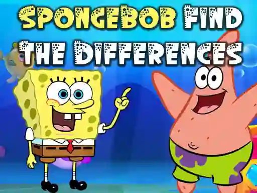 SpongeBob Find The Differences — безплатна онлайн игра