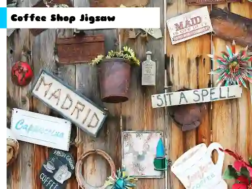 Coffee Shop Jigsaw — безплатна онлайн игра